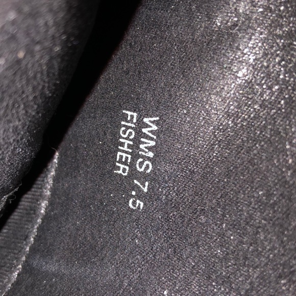 Black Over the Knee Boots - Picture 4 of 4